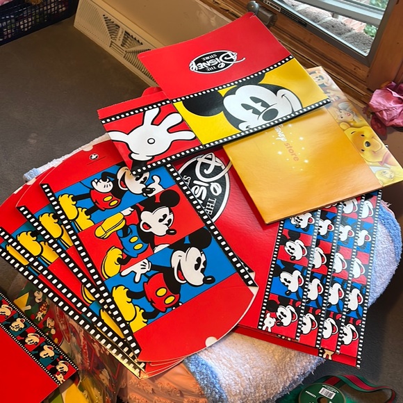 10 Disney Store Mickey Mouse Gift Boxes various sizes - Picture 1 of 7